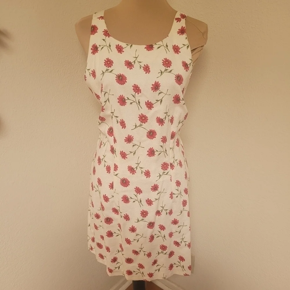Vintage Frederick's of Hollywood floral dress